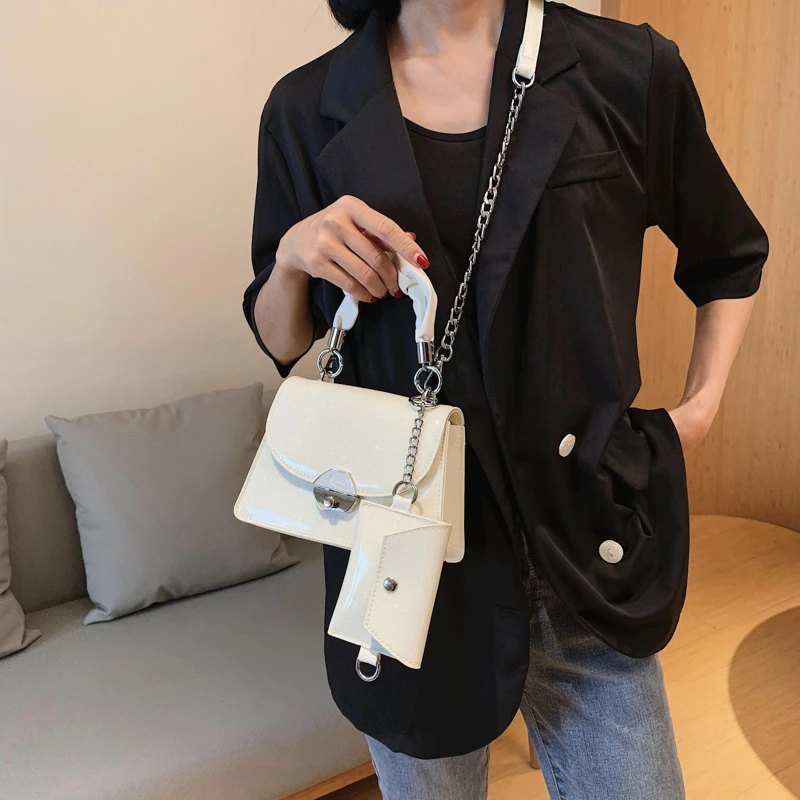 Модная кожаная сумка через плечо качественные сумки для женщин 2020 кошельки и