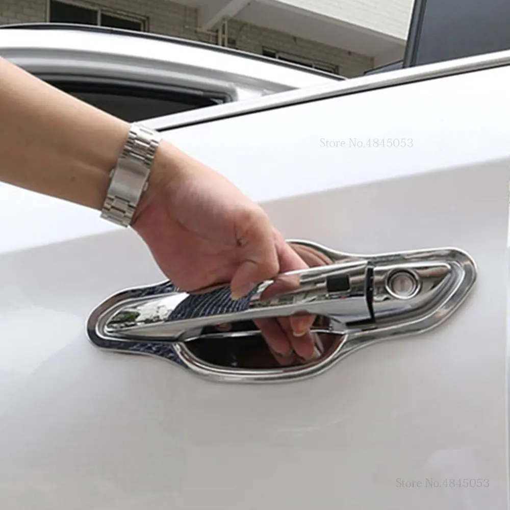 AITWATT автозапчасти ABS Хромированная наружная дверная ручка крышка чаши для Hyundai