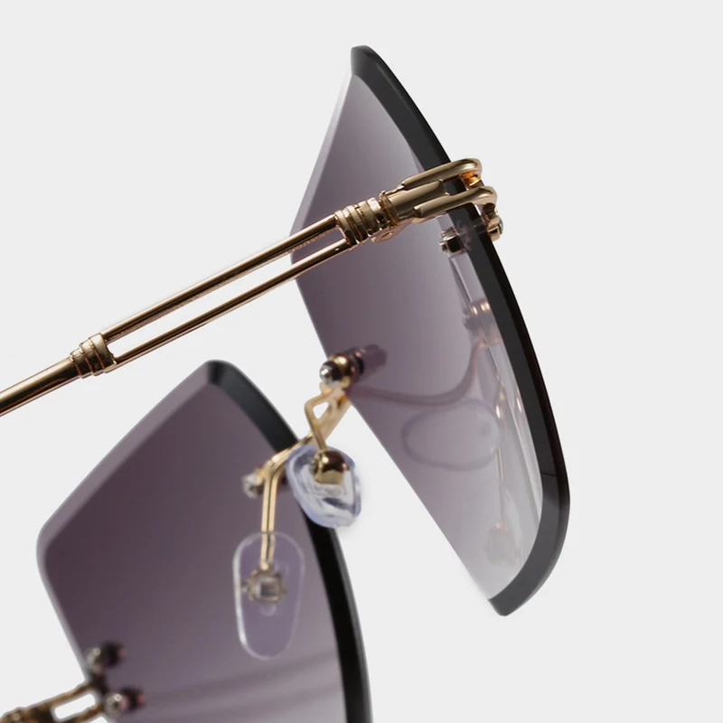 

Yoovos Women Sunglasses Luxury Sunglasses Women Classic Eyewear Brand Designer Sun Glasses For Women Frameless Gafas De Mujer