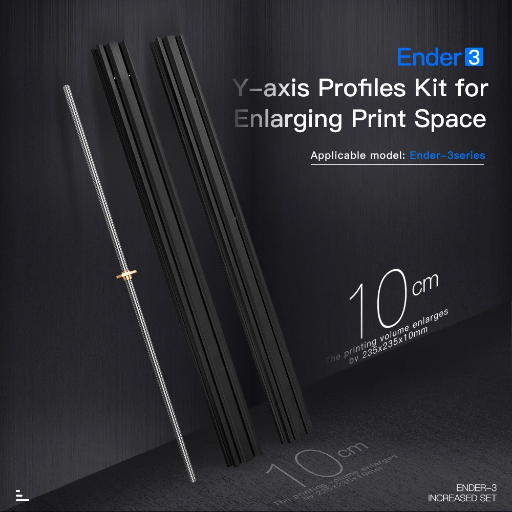 CREALITY 3D принтеры части оси X профили комплект для Englarging печати пространство Ender 3 Pro