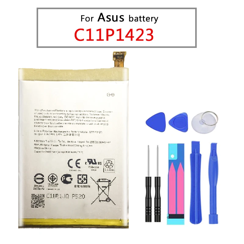 2400 мАч C11P1423 аккумулятор для мобильного телефона ASUS Zenfone 2 ZE500CL 2E Asus_z00d Z00D 5 0 дюйма