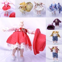 16cm bjd doll clothes high end dress up can summer fashion doll clothes skirt suit best gifts for children diy girls toys