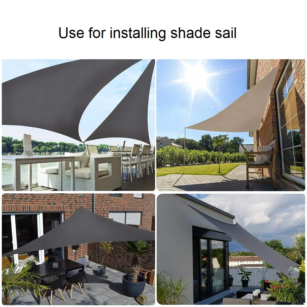 

304 Stainless Steel Sun Sail Shade Hardware Kit M5/5MM Sun Shade Sail Hardware