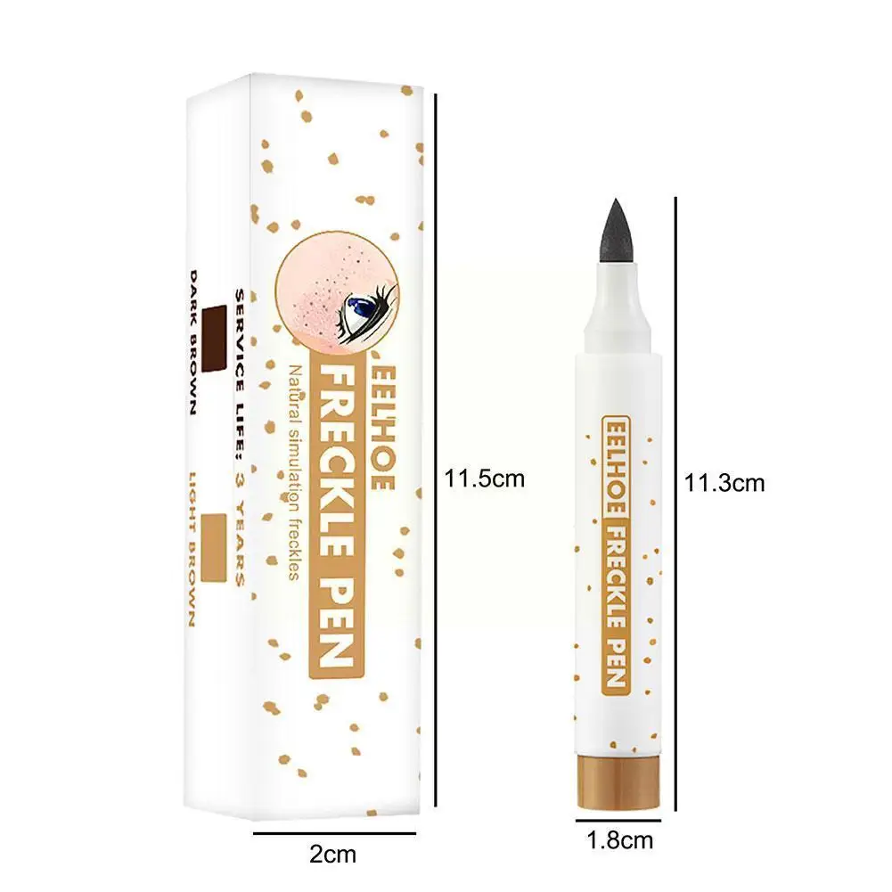 Естественная Реалистичная ручка для пятен в виде веснушек точное удаление