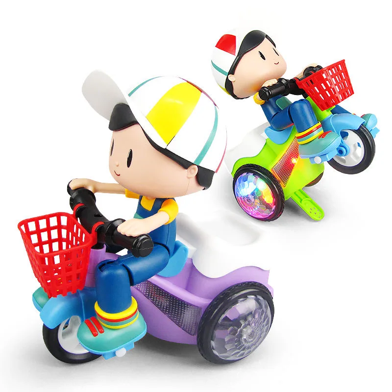 Детская вращающаяся трюковая фотоэлектрическая игрушка с музыкой и