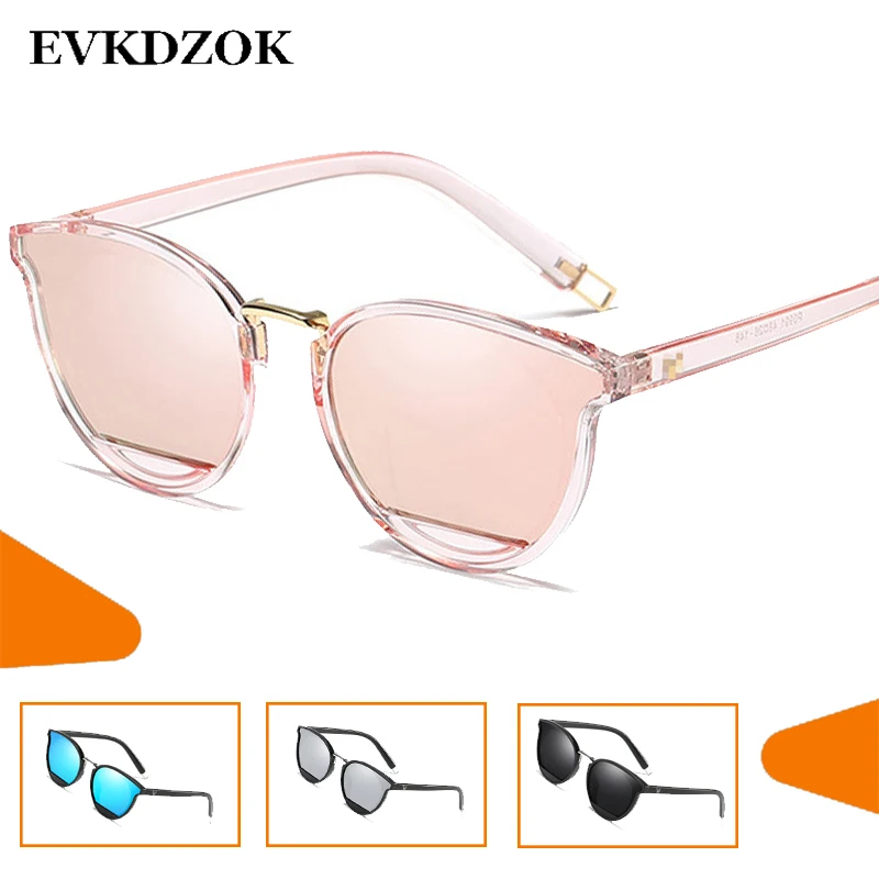 Фирменный дизайн кошачий глаз солнцезащитные очки поляризованные Модные