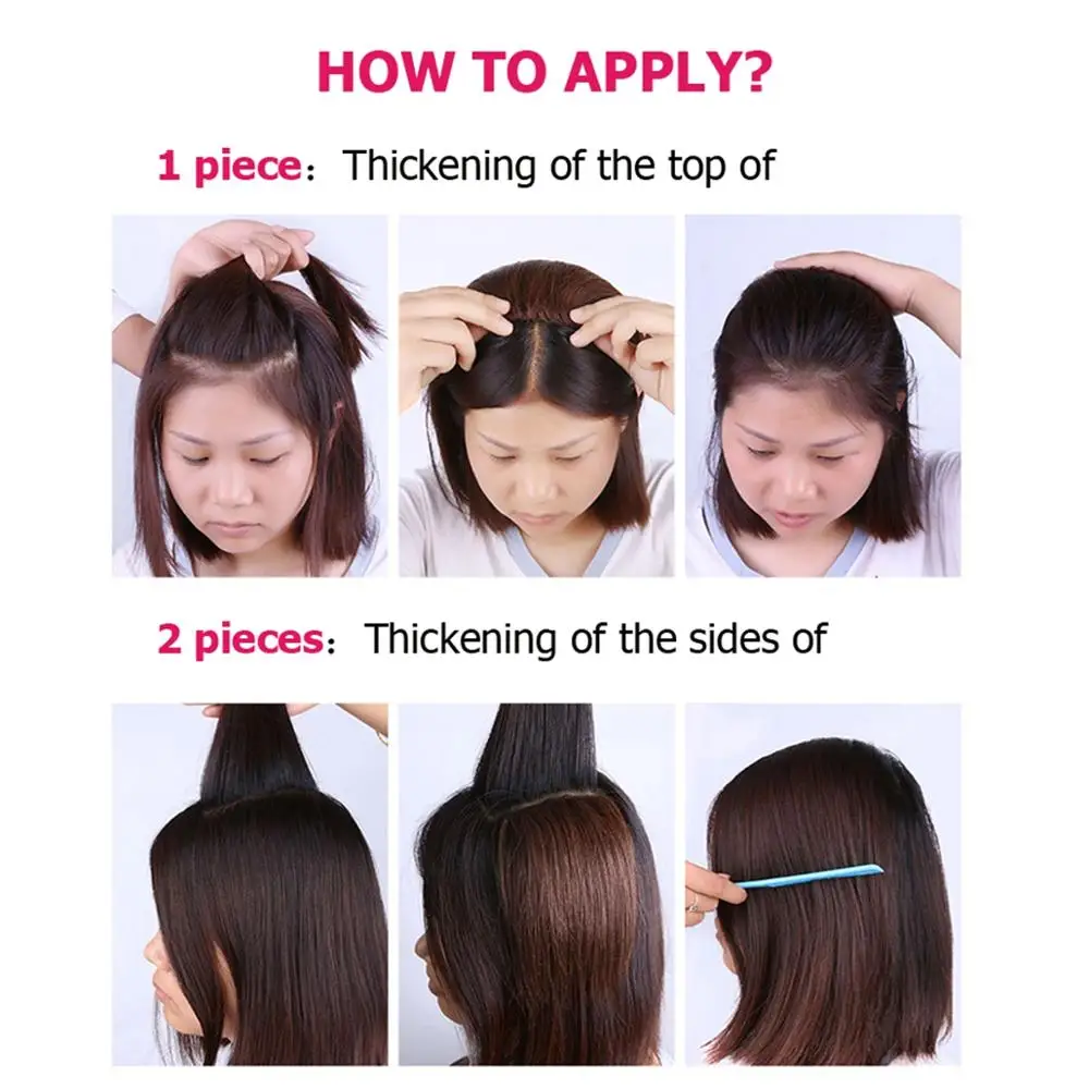 Натуральные волосы для наращивания Mrshair с зажимом короткие 10 25 см наращивание
