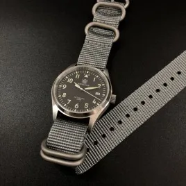 grey color band 39 мм пилот Часы мужские из нержавеющей стали дайвер часы 200 м Водонепроницаемость NH35 движение сапфировое стекло - Цвет: grey color band