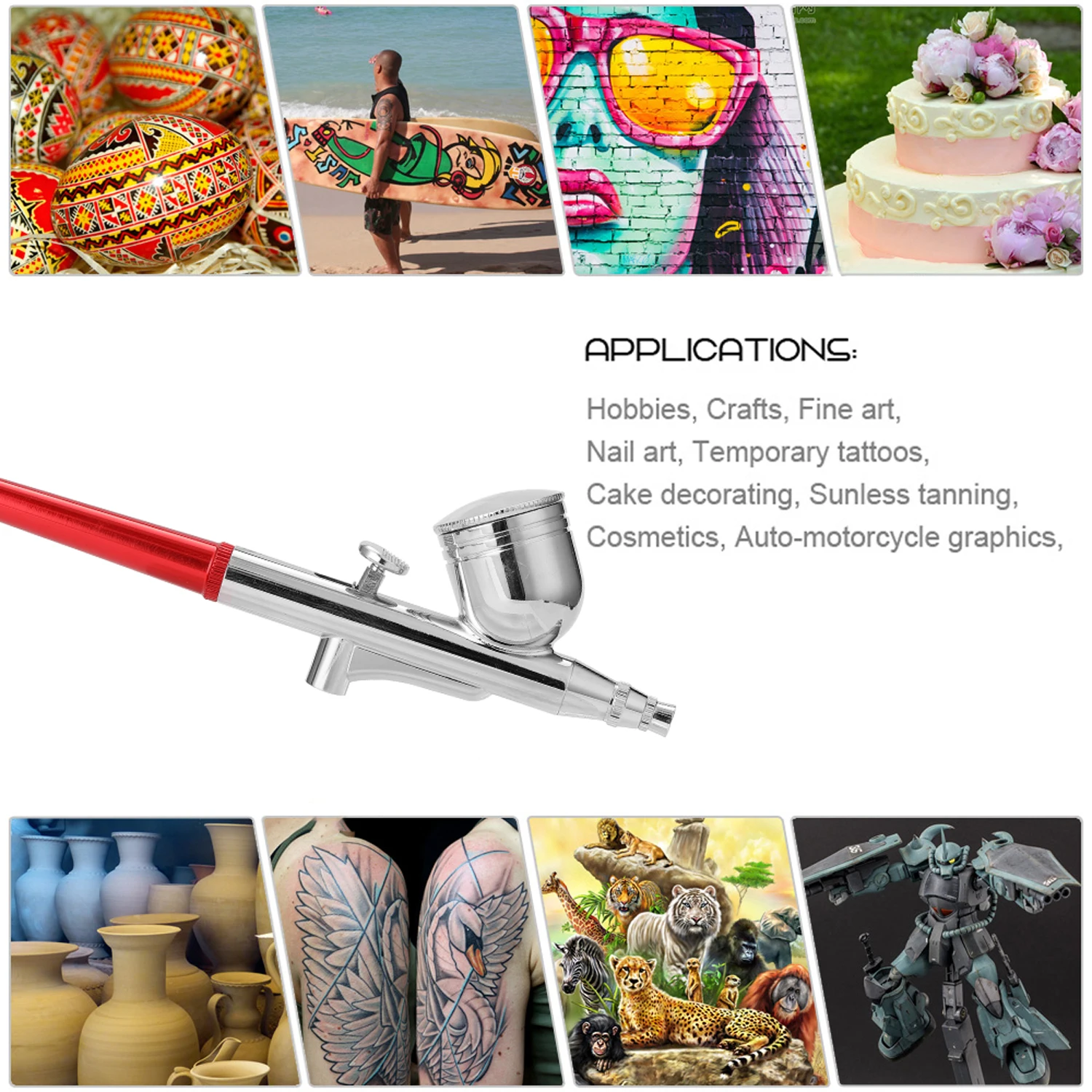 Precio PULVERIZADOR Portátil De Mano Con Apagado Automático, Lápiz De Bombeo, Conjunto De Compresor De Aire Para Arte, Pintura, Artesanal, Pastel, Aerógrafo Modelo