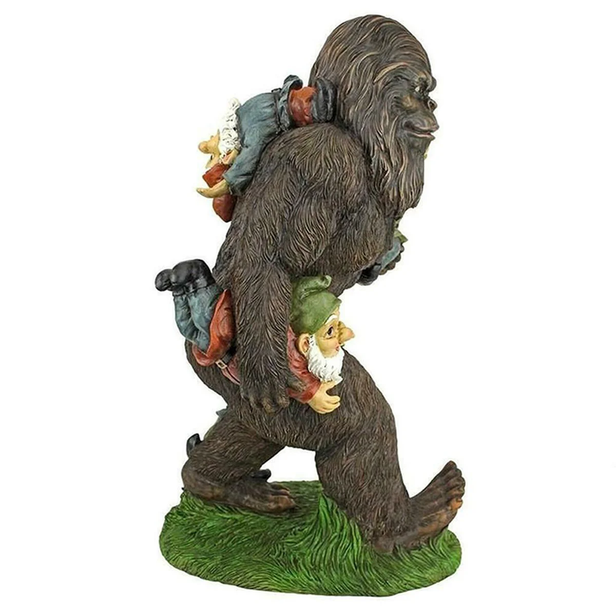 

1x Garden Dwarf Statue Orangutan Santa Claus Resin Ornaments Outdoor Courtyard Decoration Crafts Gifts Home Decoration 18x8x8cm