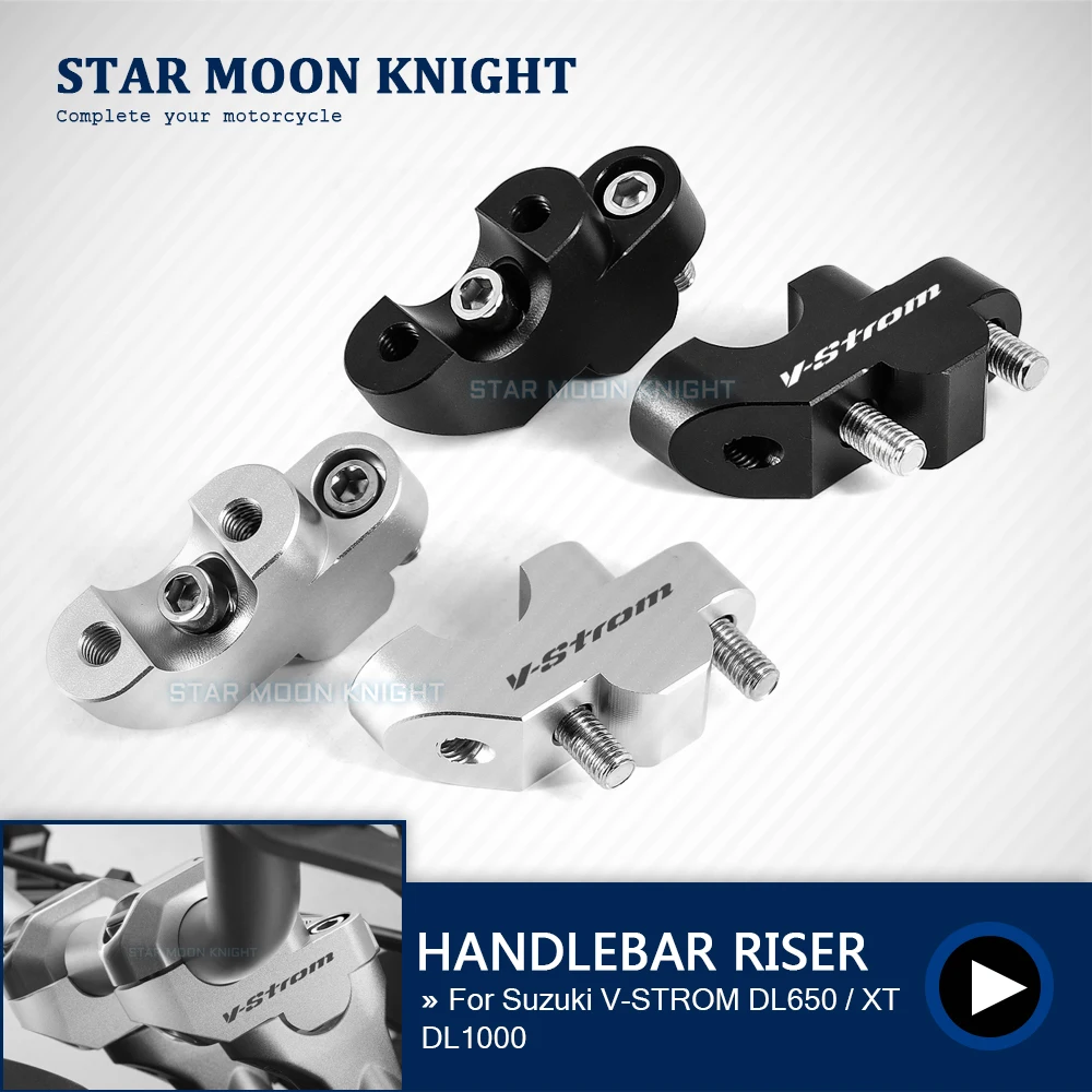 

Мотоциклетный кронштейн 7/8 дюйма, 22 мм, адаптер для руля для Suzuki DL650 DL1000 V-STROM DL 650 DL 1000