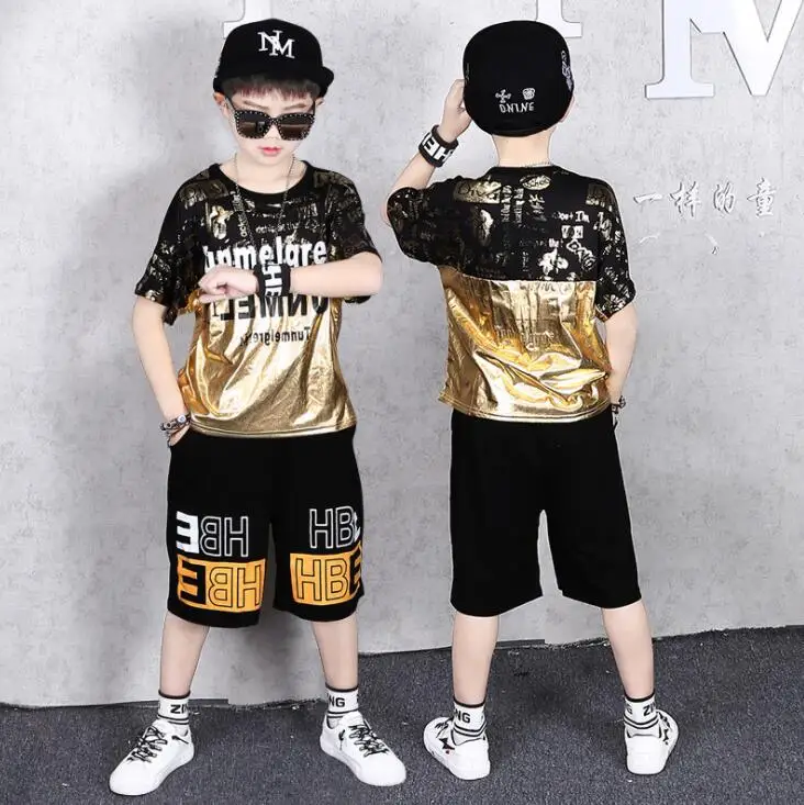 Футболка с коротким рукавом и штаны для мальчиков на Возраст 3 15 лет|Комплекты