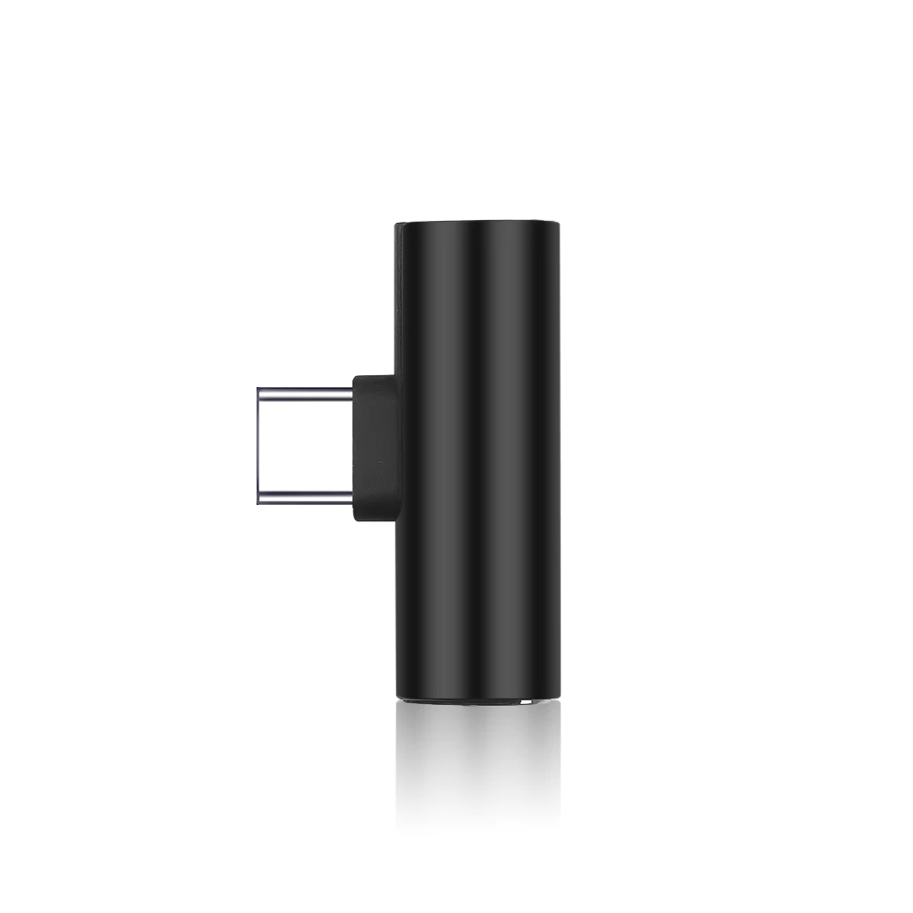 2 в 1 Тип C до 3 5 мм разъем для гарнитуры зарядный конвертер usb type аудио адаптер