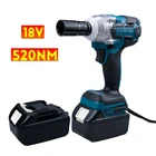 Гайковерт ударный аккумуляторный, 12 Н  м, 18 в, со светодиодной подсветкой