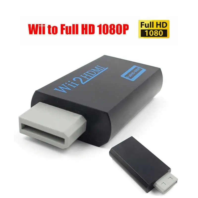 1080P Wii преобразователь адаптер 2 Full HD 3 5 мм аудио для ПК ТВ монитор дисплей