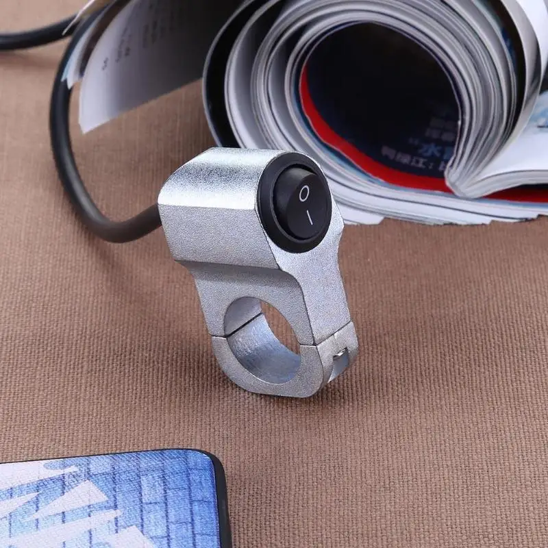 Светильник на руль мотоцикла из алюминиевого сплава 2 провода 7/8 дюймов