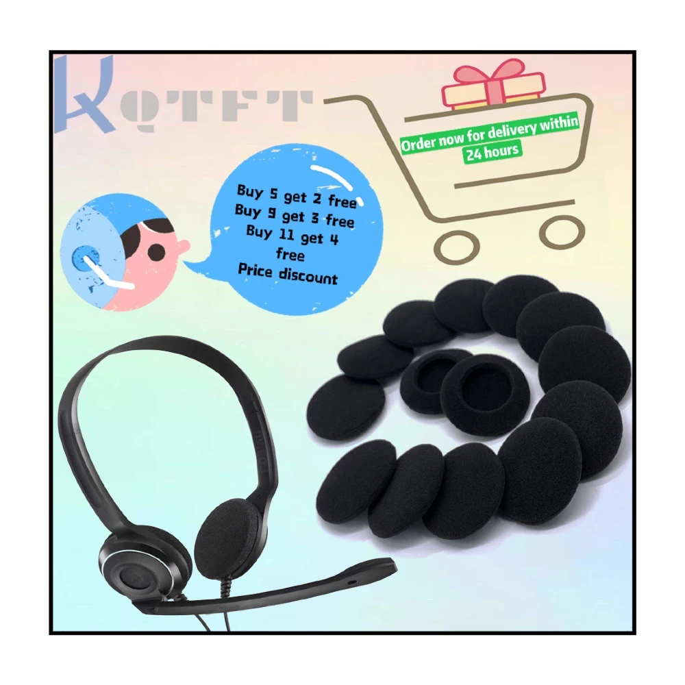 

Earpads Sponge for Sony HMZ-T1 DR-320 HMZ T1 DR 320 Headset cotton Earmuff Cover Cups Sleeve pillow Repair Parts