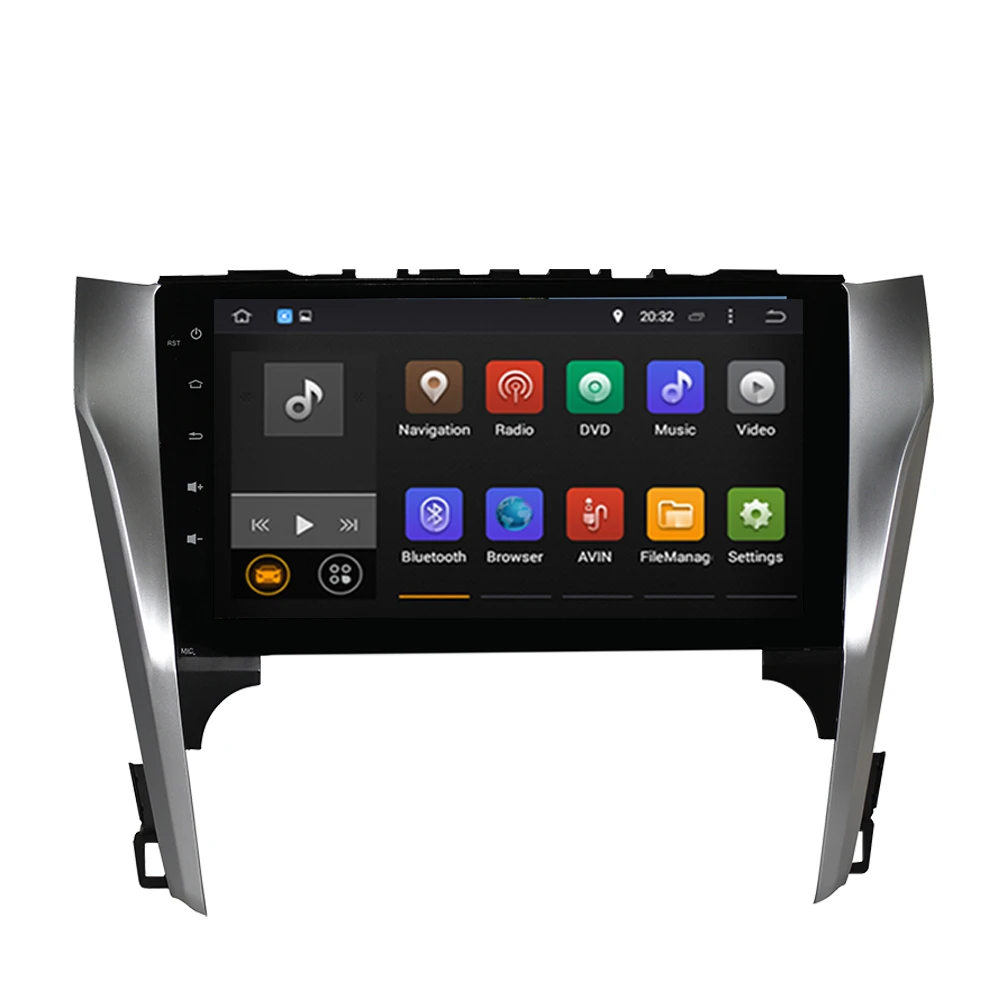 

Автомобильный мультимедийный DVD-плеер на Android 10,0 с GPS-навигацией для Toyota Camry/AURION 2012-2014 (Ближний Восток), автомобильное радио, стерео