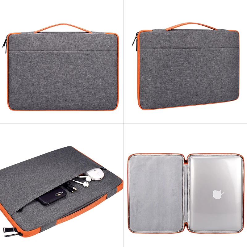 laptop handbag sleeve protective bag ultrabook notebook 13 14 15 6 inch carrying case for macbook air pro asus acer lenovo dell free global shipping