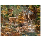 Яркая Бриллиантовая картина с полным заполнением от YI, картина с животными, мозаика для домашнего декора, настенное искусство