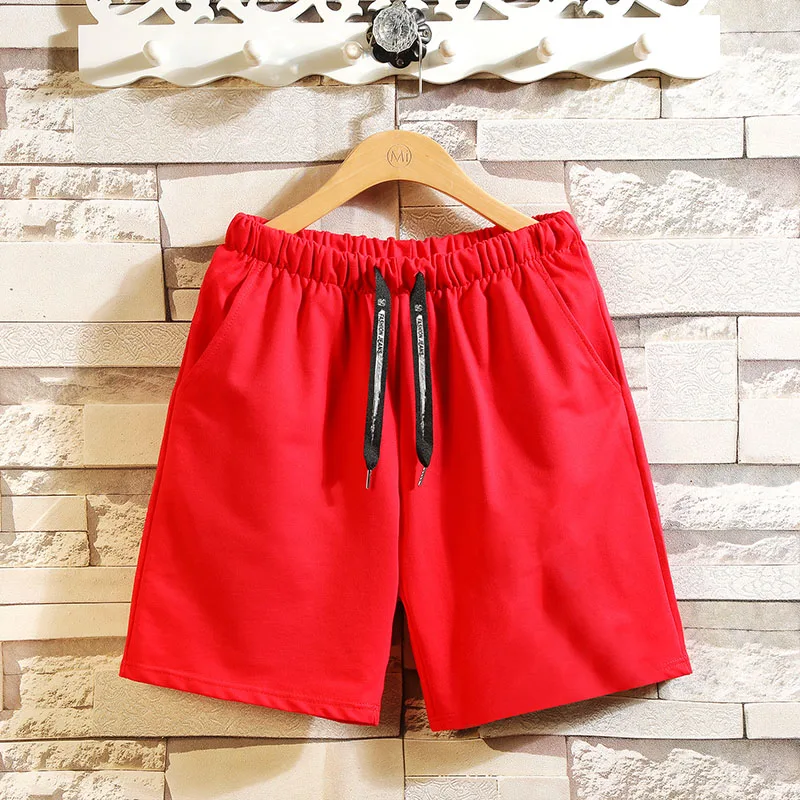 Шорты мужские хлопковые классические дышащие повседневные для фитнеса и