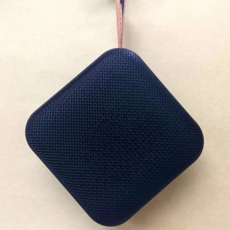 T5 беспроводной Bluetooth мини-динамик стерео портативный динамик s сабвуфер Bluetooth 4,2 с SD FM наружная Колонка громкий динамик - Цвет: Black