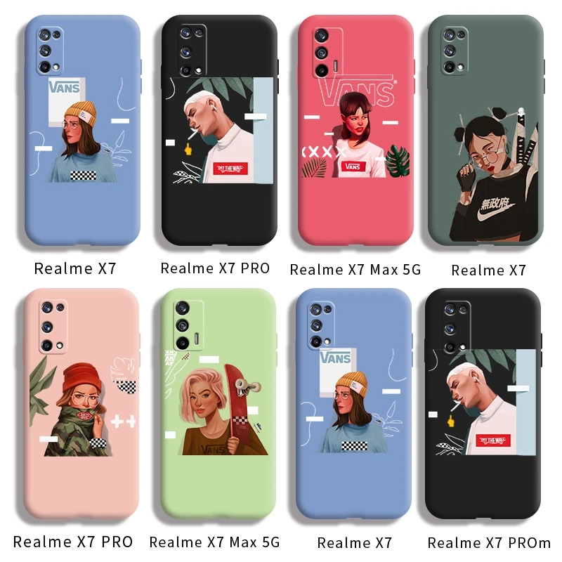 

Чехол для Realme X7 PRO X7 Max 5G X7 pro Ultra с изображением карты задняя крышка с защитой от падения Чехол из силикагеля