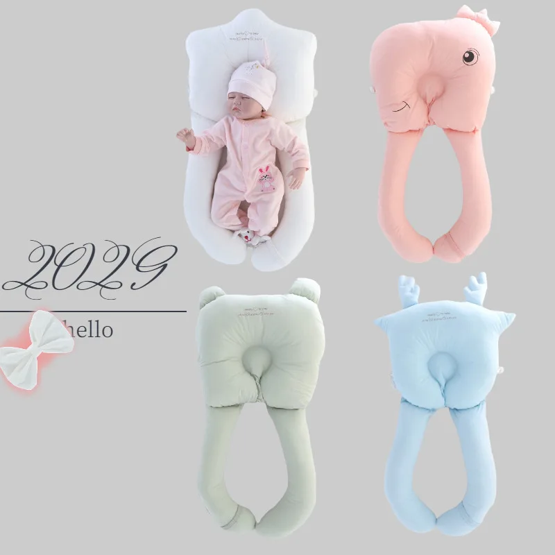 

Newborn Baby Shaping Styling Pillow Anti-rollover Side Sleeping Pillow Triangle Infant Baby Positioning Pillow For 0-12 Months