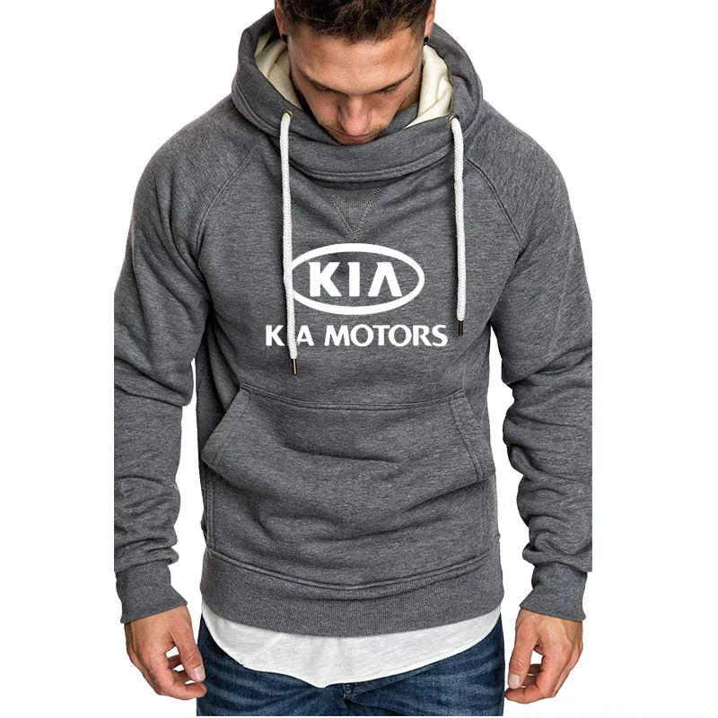 

2020 new Spring Autumn New Men's Hoodies KIA Car Logo Print Sweatshirt harajuku Casual hip hop Fashion Men Hoodie