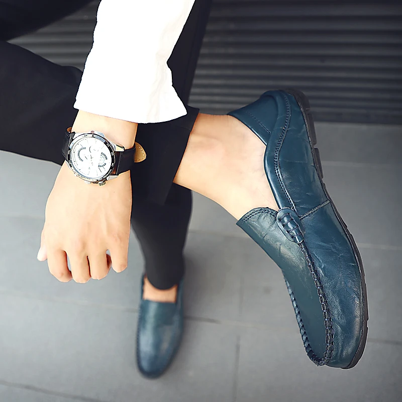 Shoes men 2019 new casual shoes men's deodorant soft dough trend peas plus velvet | Обувь