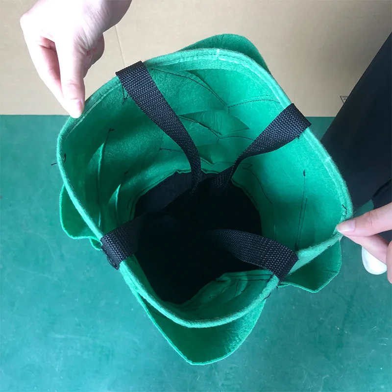 3 галлона сажалка для клубники ткань клубника посадки мешок дышащая горшок с