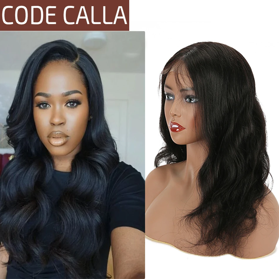 

Malaysian 4x4 Lace Closure Human Hair Wigs Body Wave Closure Wig For Black Women Pre-Plucked Hairline Natural Color 8-28inch