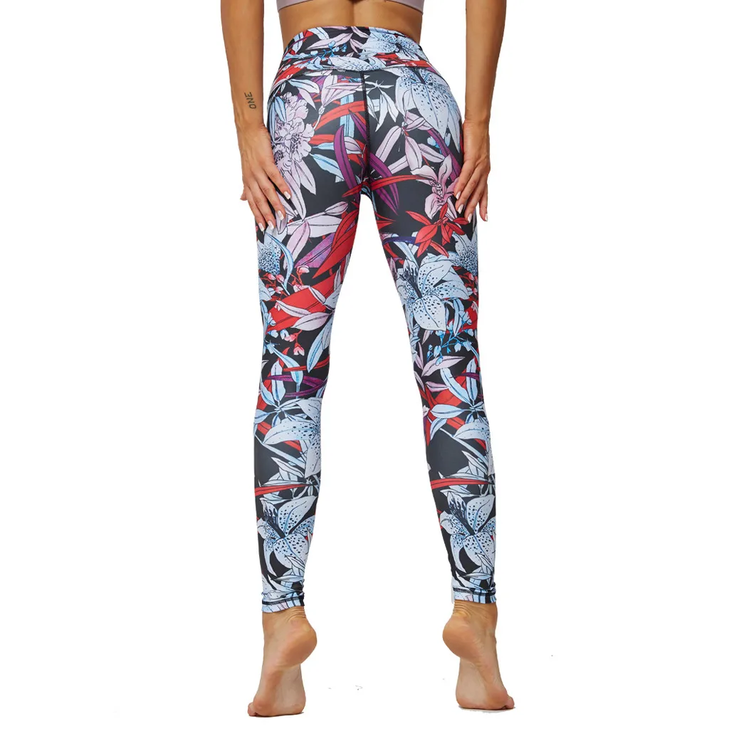 Женские обтягивающие спортивные Капри с высокой талией Сексуальные облегающие