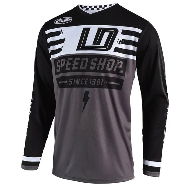 Велосипедная майка для езды на мотоцикле dh mx moto cross Горные Джерси для езды по бездорожью, горный spexcel dh mtb Джерси - Цвет: Черный