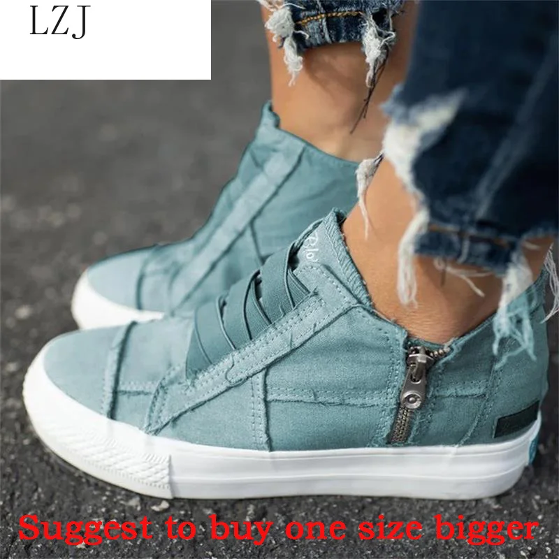 

Women's Vulcanized Shoes 2020 Spring Hot Sell Slip On Solid Color Ladies Sneakers Comfortable Flat Outdoor Female Casual Shoes