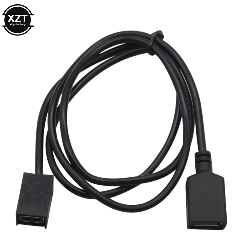 Новый Автомобильный USB AUX Кабель-адаптер аудио медиа музыкальный интерфейс для