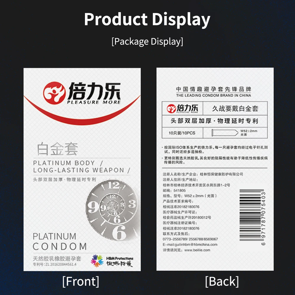 презервативы 10 шт насадка на член долговечные двухслойная Защита Горячая