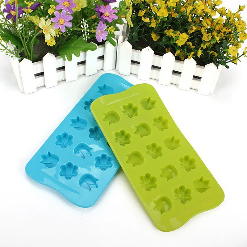 Силиконовая форма сделай сам в виде тюльпана маленького подсолнуха пудинга луны