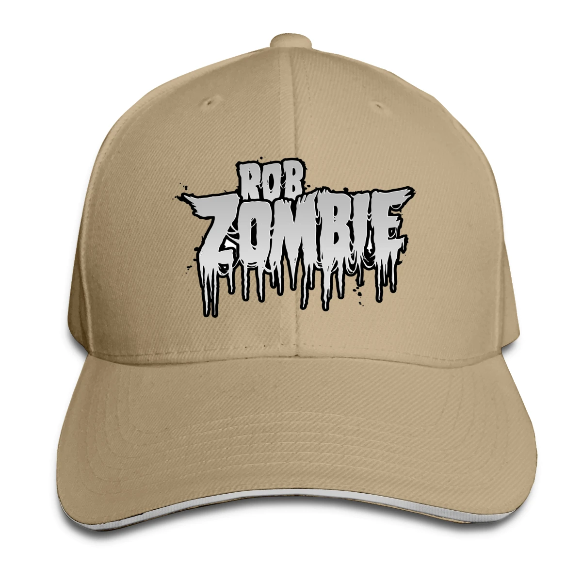 

New Fishing Men's White-Zombie Baseball Cap Women's Snapback Man Kids Trucker gorra Summer Fisher Brand Men Cap