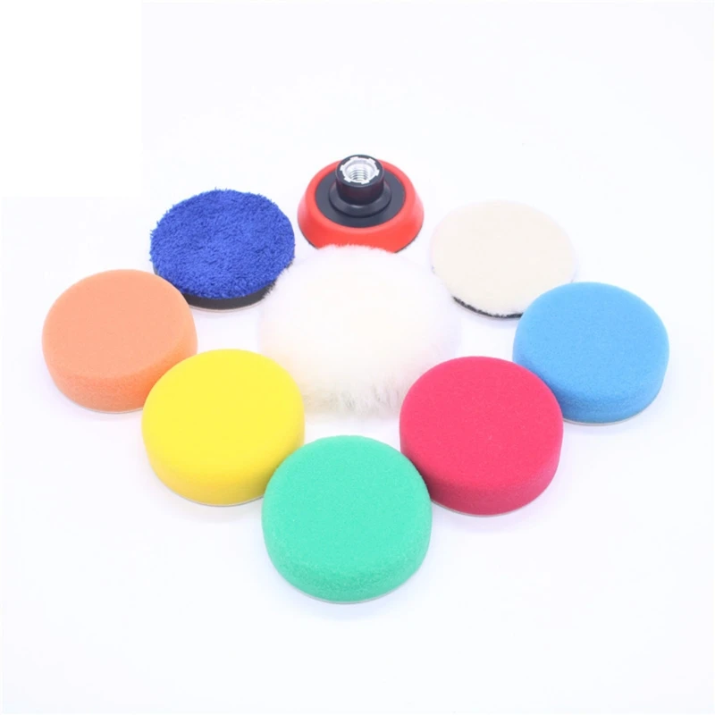 

Polishing Buffer Set For Car Polisher Drill Sponge Kit Set Foam Waxing Tool W91F