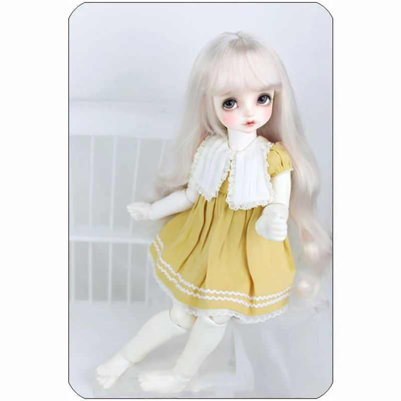 Bybrana искусственные мохеровые вьющиеся волосы 1/3 1/4 1/6 1/8 BJD кукольный парик |