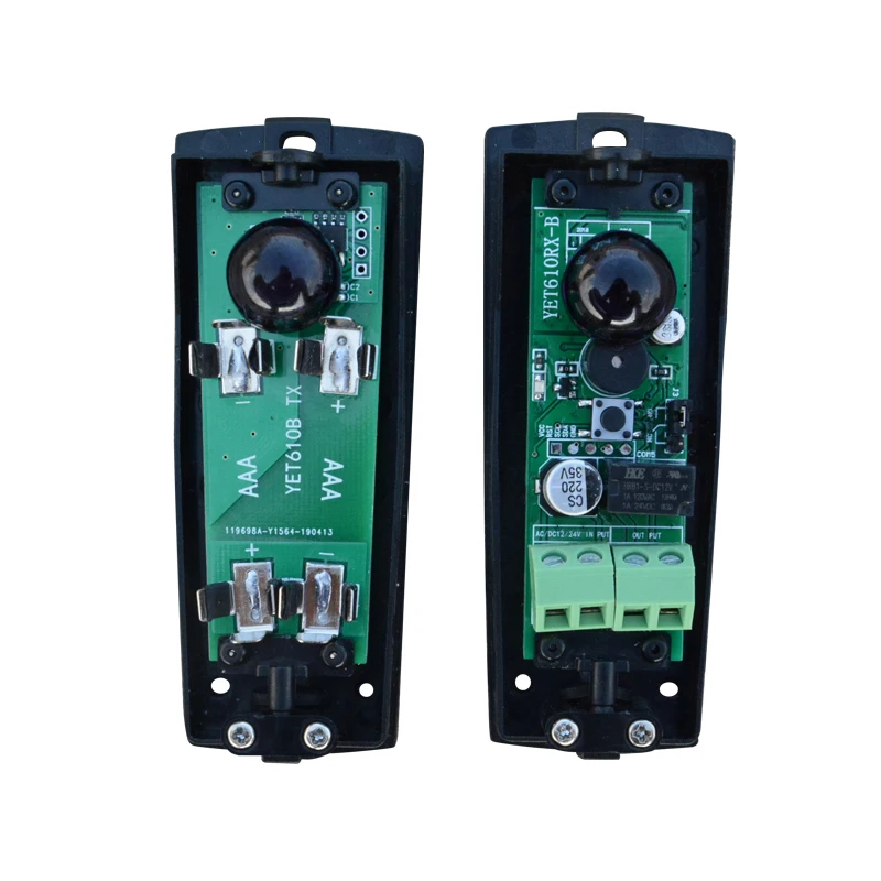 Антибликовые NO/NC 12 24v AC/DC однолучевой инфракрасный Фотоэлемент датчик для