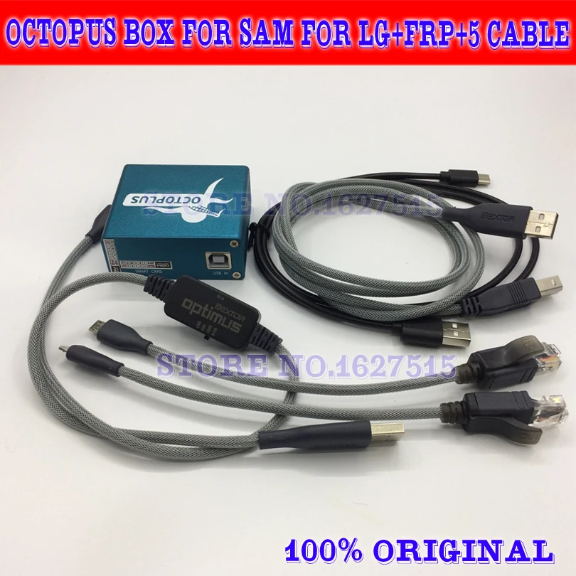 Gsmjustoncct octoplus box / octopus + frp actived полная активация для LG Sam 5 кабелей включая optimus