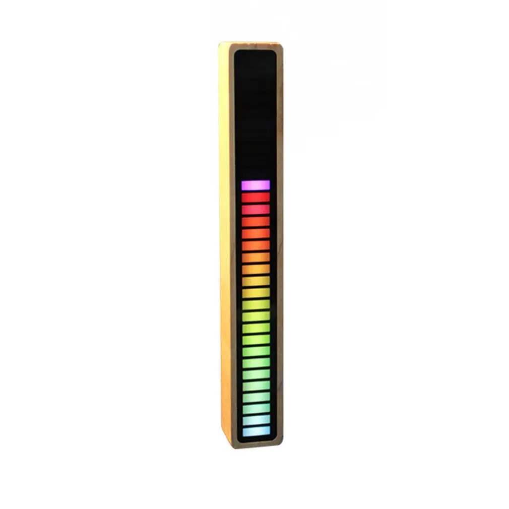 

RGB Звуковое управление пикап Ритм Светильник Красочный Светодиодный светильник атмосфера приложение управление песни мелодия Ритм Светил...