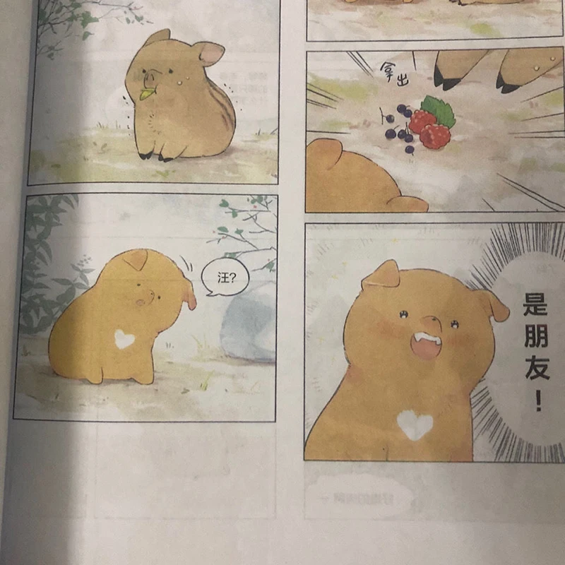 The Wolf который взял комикс-книгу том 1 Мао молодежная литература для мальчиков