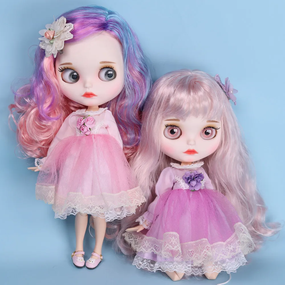 

Кукла блайз ICY DBS с матовым лицом и бровями 1/6 Bjd Ob24 аниме девушка