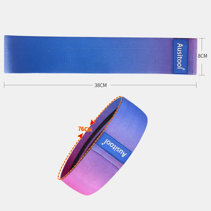 

Yoga Resistance Band Hip Circle Expander Bands Fitness Booty Band Workout Band Fitness Equipment Exercise Resistance Loop Bands