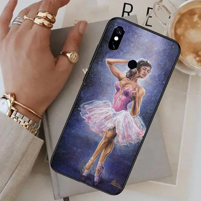 

Ballerina Dance Ballet Girl Phone Cases For Xiaomi Redmi 7 8 9t a3Pro 9se k20 mi8 max3 lite 9 note 9s 10 pro