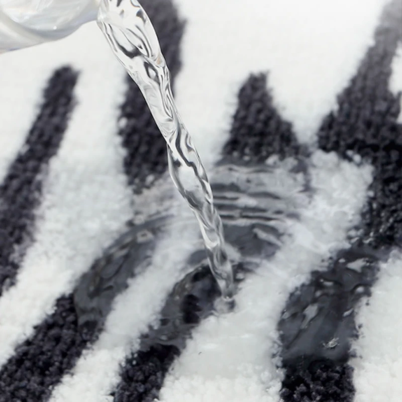 Оригинальный мультяшный коврик для входной двери в форме тигра Впитывающий