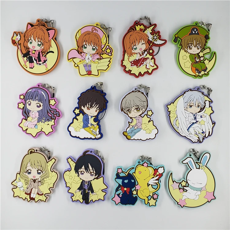 Прозрачная карточка CARDCAPTOR SAKURA аниме KINOMOTO SAKURA Yue TUKISIRO YUKITO Daidouji Tomoyo LI SYAORAN TOUYA симпатичный резиновый брелок Прозрачная карточка CARDCAPTOR SAKURA аниме KINOMOTO SAKURA Yue TUKISIRO YUKITO Daidouji Tomoyo LI SYAORAN TOUYA симпатичный резиновый брелок